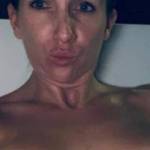 Selfie of her tits