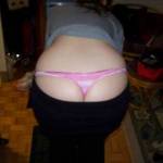 another thong pic, pants a little lower!