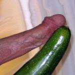 my dick is resting on cocumber