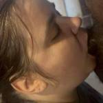 snuck to give my ex bf a bj