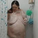 Soaped up from head to toes and then some 😉😘 thought maybe you'd like to see