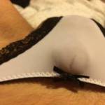 Playing with my balls made my panties wet who wants to play and dominate me