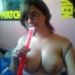 Even though Kimberly appears so sweetly innocent as she slurps away so suggestively on that popsicle, is there any doubt that this sexy, little slut is only too eager to please?