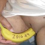 Just me enjoying a banana this morning!