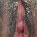 Was very aroused here after being fucked for a few minutes. Pussy was nice and wet with my clit begging for more