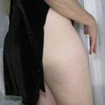 Showing a little ass during a zoig video chat...