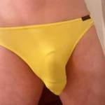 Yellow underwear