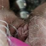 Edging my pussy with toys.  My clit is rock hard.