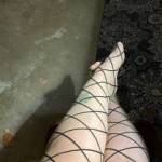 Goth Muffins sexy legs in stockings