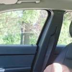 Orgasm i bilen en varm sommardag.