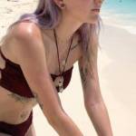 Who can put sunscreen lotion on my entire body for me before I tan in the nude? Who knows what will happen next? 🫦💦