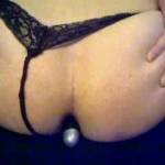 warming my ass up for hubby