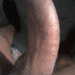 my 8 inch curvy big black uncircumcised dick