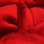 Red light view of her favorite seat.