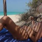 Wife on nude beach with ass plugged,got every dick on beach up!