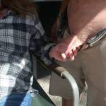 Barb massaging my balls....mmmm feels so good