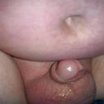 lots of precum and my clitty is almost gone