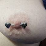 What do you think of my new nipple ring?