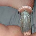 we argued she said go fuck your self and went to work so i fucked myself with her fav glass cock felt  really good too 😈😈😈💦💦💦