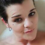 cute and naked in the tub