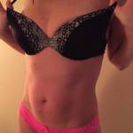 The bra doesn't match... But who cares!
