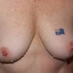 Not a lot to say about this pic other than call it "Bev's Shower Tits"