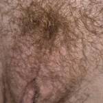 Wife sent me this photo of her beautiful hairy pussy 😍. Who else would love to eat/fuck it?