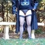 Love wearing undies, outdoors
