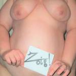 My beautiful wife having fun showing off her gorgeous big titties and wonderful chubby curves for ZG. She definitely has plenty of soft squeezable places for you hands, wouldn't you say?!