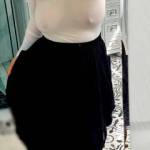 Guess I should wear a bra with this top. It's kind of inappropriate 🙄