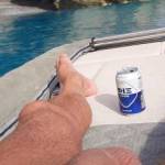 Wonderfully relaxing during a naturist boat trip on holiday in Crete 😎