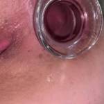 Babygirl loves showing off her pink asshole when it’s stretched tight around her big glass buttplug. Do you enjoy watching her push on her plug?