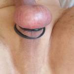 Well it's done .Rings and a plug feels so good.