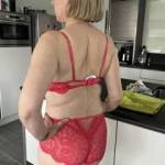 My 56 year old wifey in her new set