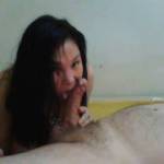 wife gives great blowjob