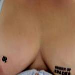 She loves wearing these. It reminds her how horny she gets from them. Seem to get more visible every time a new one is put on.