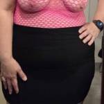 wife getting ready to go to the club