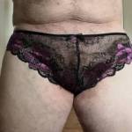 Cute black panties made me quite excited 😉