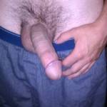 My dick starting to get hard