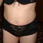 Not showing anything except underwear