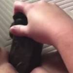 She’s always hungry for something big and black!