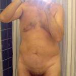 My first fully nude pic after a striptease of swimming suit. See my profile....