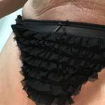 It tells me that It’s frilly new panties are surprisingly comfortable... they keep It’s little package in place nicely, and they feel wonderful, both to Me and it... 😁

👙😡