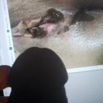 Cumming on Ms. Nik80's holes.