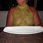 Do you like my top the waiters did?