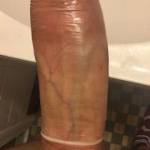 My huge cock about to break a condom ;)