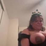 Enjoy my girl riding my cock on St Patrick’s day, she loved her outfit and her cock