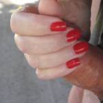 Stoke his cock till he cums and then lick it all off my fingers