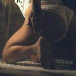 Wife in ionnocent white underwear.