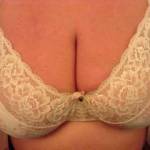 Just a lovely peek of my wife's cleavage and far more to come as have the house to ourselves on Saturday hope to hear from you all ladies and gents :)